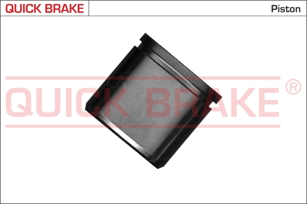 Piston, brake caliper